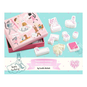 Set stampile mesaje Lucille Djeco