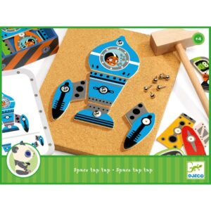 Nave spatiale de asamblat Tap Tap Djeco