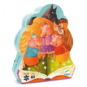 Puzzle - Cei 3 purcelusi DJECO