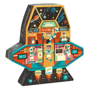 Puzzle Statia spatiala Djeco