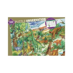 Puzzle observatie Dinozauri Djeco