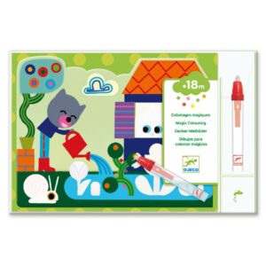 Set pictura cu apa In gradina Djeco