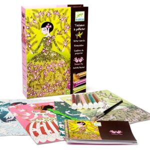 Joc creativ cu sclipici Zane DJECO