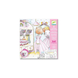 Planse de colorat Surprizele lui Pupi DJECO