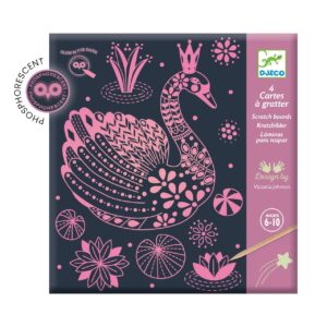 Joc creativ de razuit Wonderful world Djeco