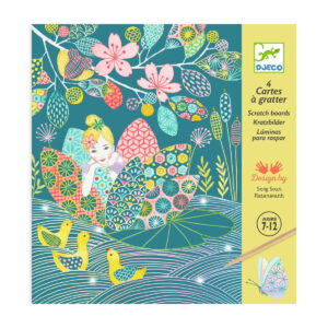 Joc creativ de razuit Iazul pastel Djeco