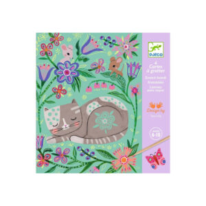 Joc creativ de razuit Animale din gradina Djeco