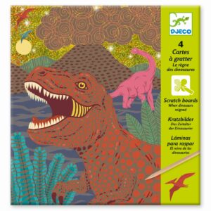 Set creatie - Dinosaur / Gravura DJECO