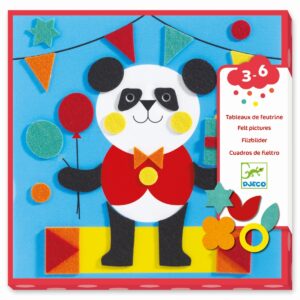 Set de aplicatii textile - Animale DJECO