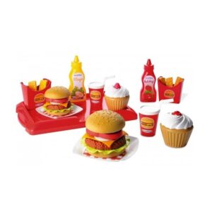 Ecoiffier Set Hamburger set Box relooking