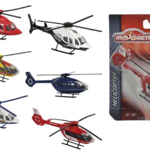 Majorette auto HELICOPTER 13 cm. 6-asort. 2053130
