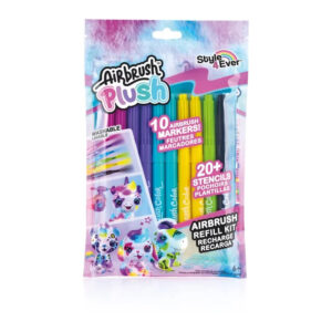 Set adaugat de creatie Airbrush Plush Canal Toys