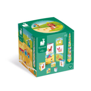 LIFE AT THE FARM TRIANGLE STACKING PYRAMID