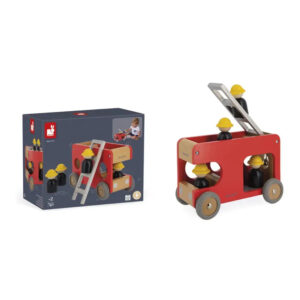 Masina de pompieri din lemn Janod