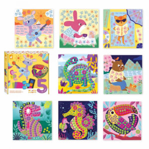 Set creativ cu activitati 5+ Janod