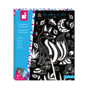 SCRATCH ART GLOW IN THE DARK