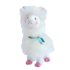 Jucarie plus LAMA - alba 20 cm DOU DOU