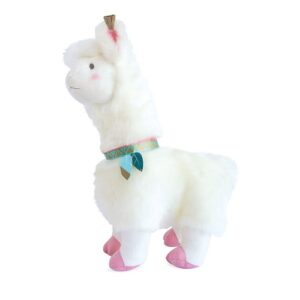Jucarie plus LAMA - alba 50 cm DOU DOU