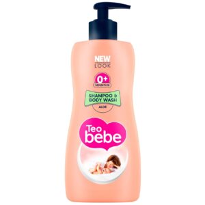 Sampon-gel de dus TEO BEBE 400 ml Aloe