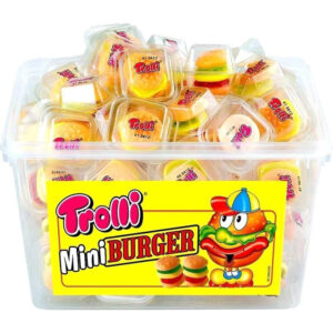 Trolli bomboane gumate Mini Burger 10g