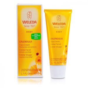 Baby Hidratant facial cu galbenele 50 g Weleda