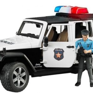 Jeep Wrangler Unlimited Rubicon +policeman Bruder