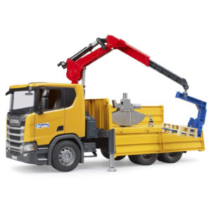 Camion Scania cu brat Bruder