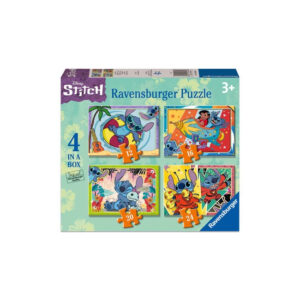 Puzzle Disney Stitch 4 In A Box RAVENSBURGER