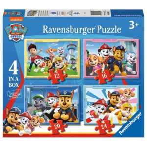 Puzzle Paw Patrol 4 In A Box RAVENSBURGER