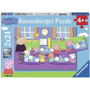 Puzzle Peppa la scoala RAVENSBURGER