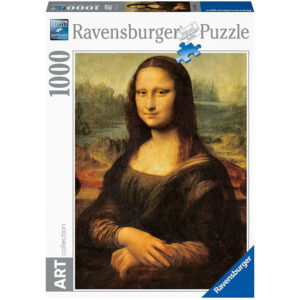 Puzzle Leonardo Da Vinci: Mona Lisa, 1000 piese RAVENSBURGER