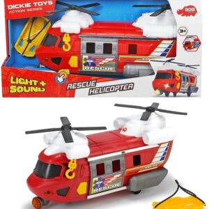 Dickie auto Elicopter de salvare sun/lum 30 cm