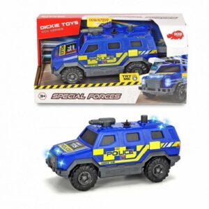 Dickie auto Politie SUV 1:32,sun and lum, apa 18 cm