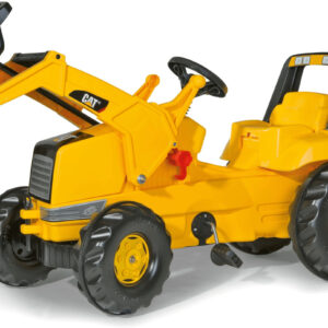Tractor cu incarcator frontal si buldoexcavator CAT (165cm) 3+ ROLLYTOYS