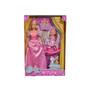 Simba papusa Steffi cu Evi Princess 29 cm, 12 cm.