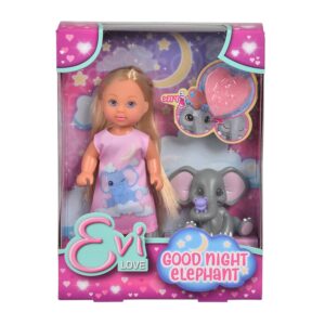 Simba papusa EL Dood Night Elephant 12 cm