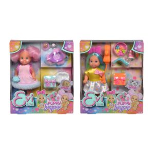 Simba papusa EL cu animale Surprise 12 cm