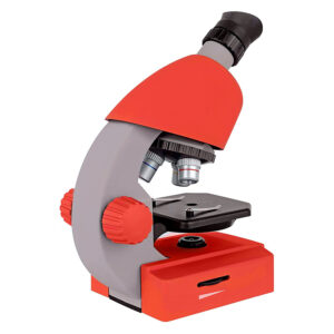 Microscop 40x-640x - rosu Junior BRESSER