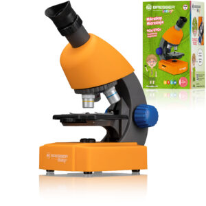 Microscop Junior 40x-640x - oranj BRESSER