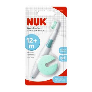 Periuta de dinti + inel de protectie NUK 12-36 luni (256207)