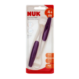 Set pt copii NUK 2 lingurite (4luni+) (255065)