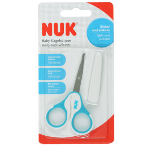 Foarfece NUK cu capac protector (256257)