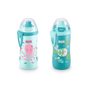Sticluta Junior cu efect camelion anticurgere 300ml 18luni+ NUK
