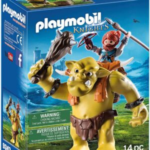 Constructor Playmobil Trol cu luptator Pitic PM9343