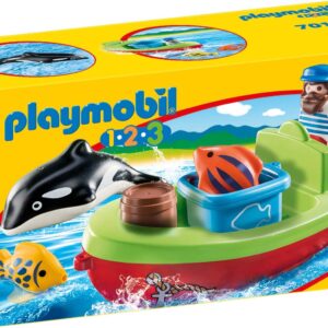 Constructor Playmobil Pescarul cu barca PM70183