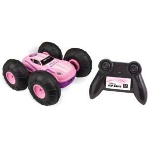 Masina Flip Racer - Pink cu telecomanda Revell