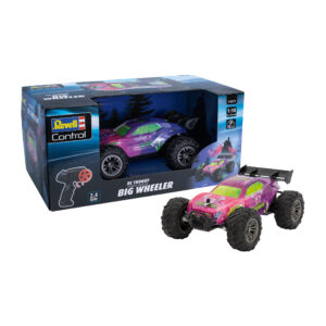 Masina Truggy Big Wheeler cu telecomanda Revell