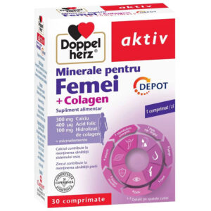 Minerale pentru femei + Colagen 30compr. Doppelherz