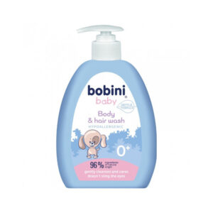 Sampon-gel p/u copii hipoalergenica 0+luni 300ml dozator Bobini