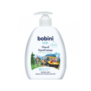 Sapun lichid pentru copii antibacterial 300ml Bobini